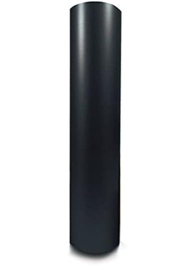 1 meter of multi-purpose vinyl for cars and kitchen utensils, 1 meter 30 cm (matte black) Decals & Bumper Stickers (٦)