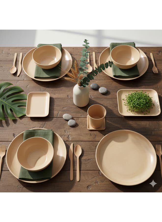 Zinnia Melamine Soup Spoon – Smooth & Lightweight Spoons & Spoon Sets (٢)