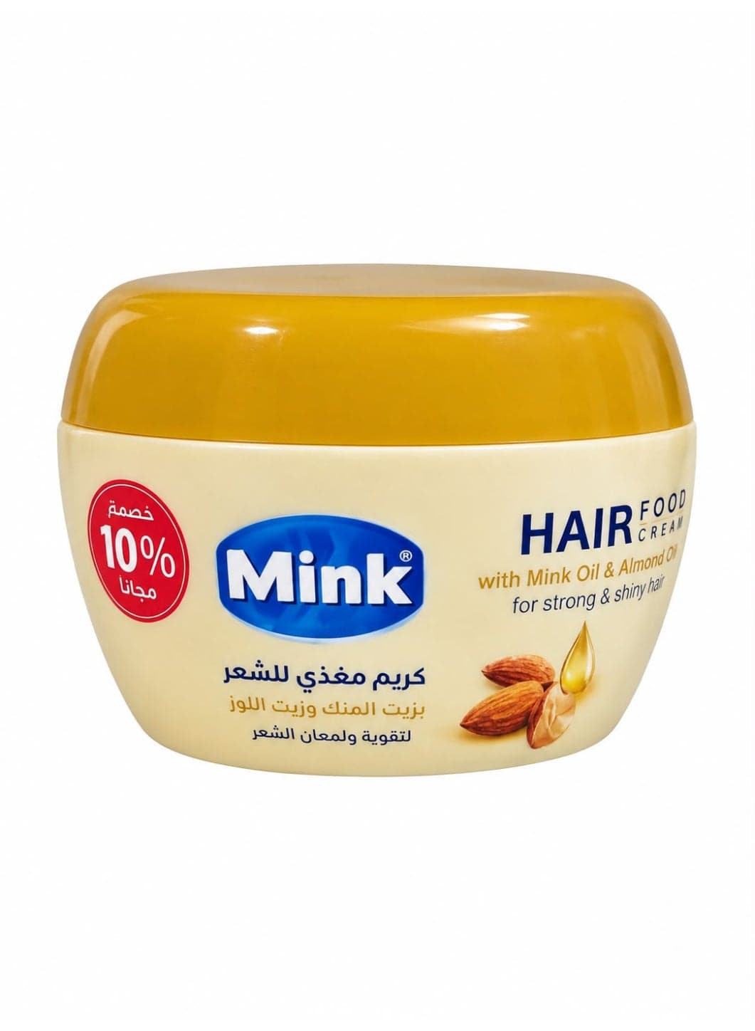 Mink Hair Food Cream With Mink Oil & Almond 250 Ml (Packaging may vary) Creams, Gels & Lotions