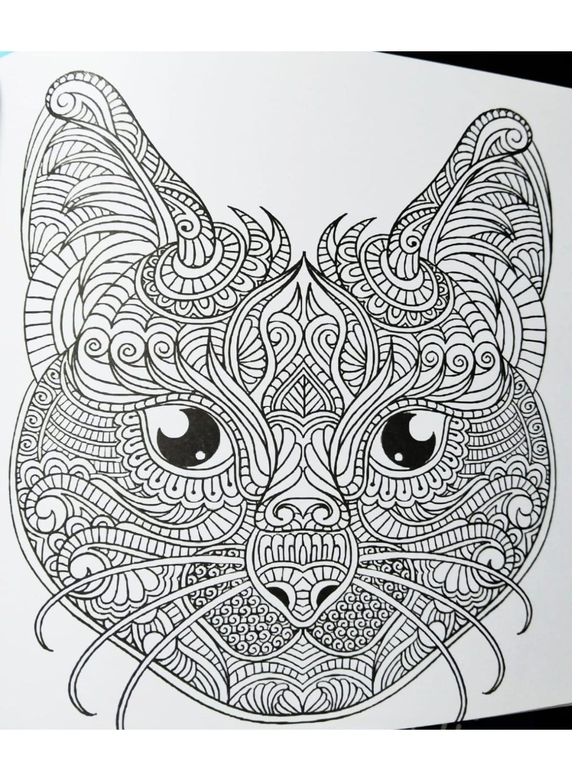 Coloring Book 24 " Pets" Drawing Mandala Suitable For Adults And Kids Drawing & Painting Supplies (٤)