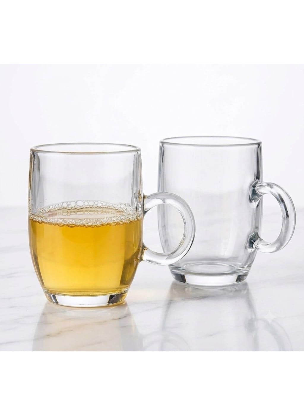 OSCAR Tea Mug Set 185ml – 2 Pieces | Elegant Tea Mugs for Hot Beverages Teacups