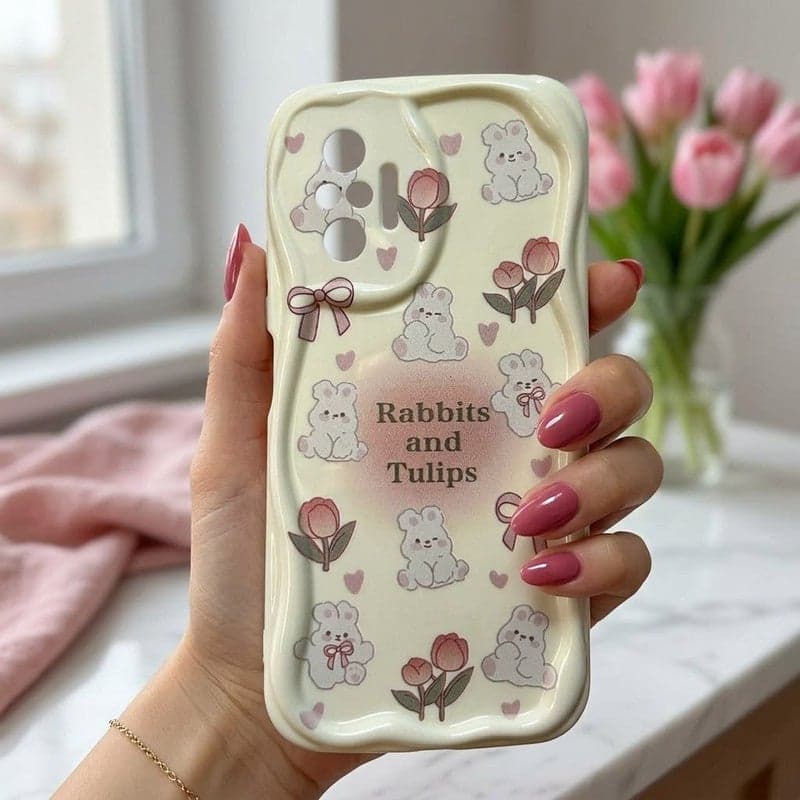 Trendy Printed Pattern Phone Case - Soft Silicone Shockproof & Camera Protection Cover for Xiaomi Redmi Note 10 Pro (3)