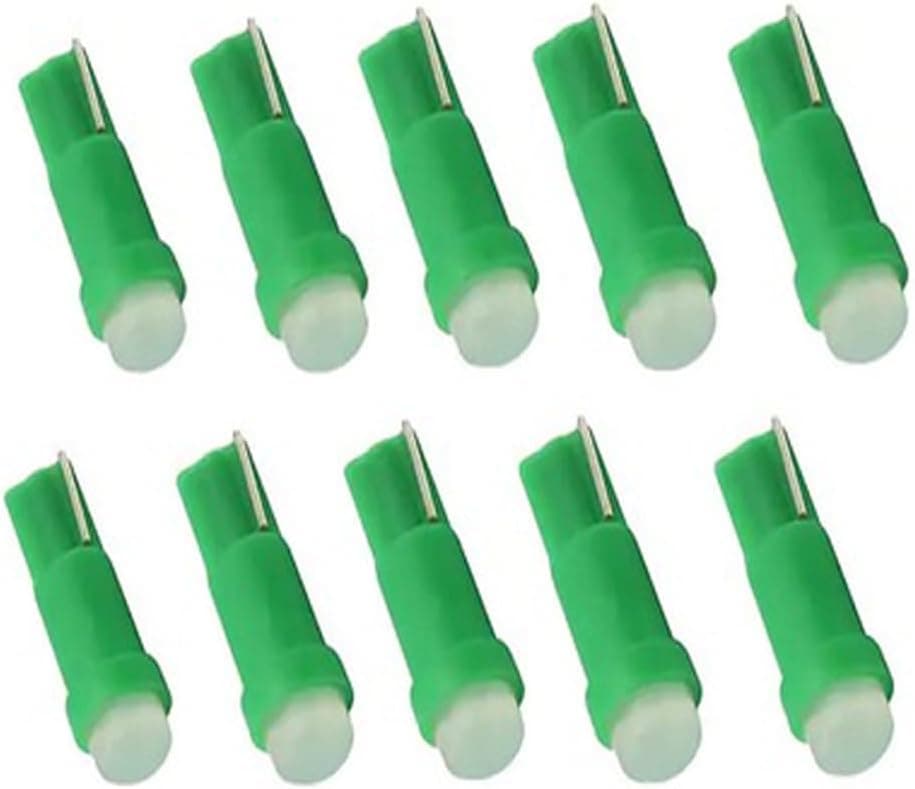 Safaya T5 LED Light Bulbs, Strong Light, Safe and Environmentally Friendly Product, Various Uses, Performance and Long Service Life, High Light Efficiency (Green - 10 Pieces) - KaberTrade Lighting & Electrical (٦)