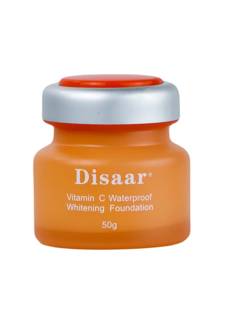 Disaar Vitamin C Waterproof Whitening Foundation - 50 G (Packaging may vary) (٣)