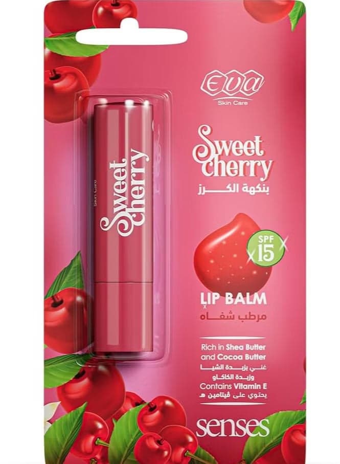 Eva Skin Care Sweet Cherry lip Balm 4g (Packaging may vary) Lip Balms & Butters