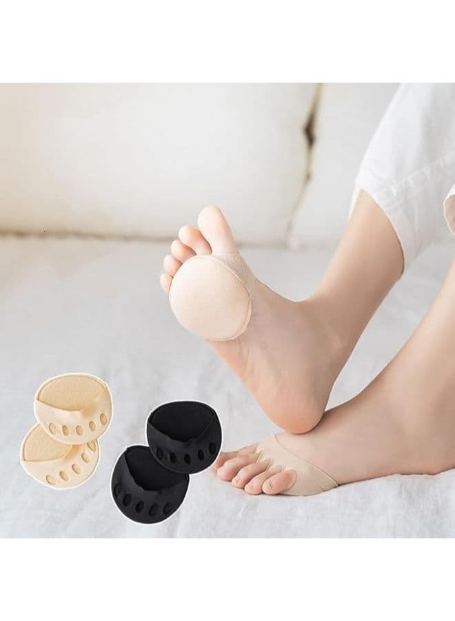 Pair of Ball Foot Pads Metatarsal Pads for Foot Pain Outdoor Running(Random Color) Foot Care