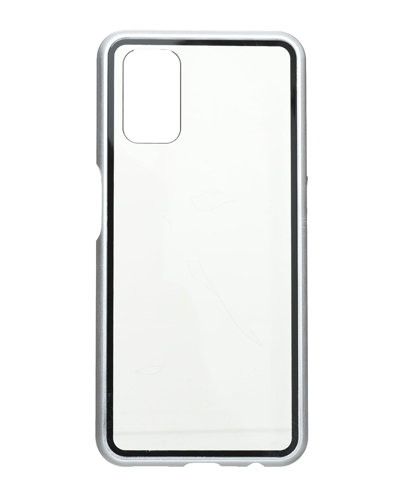 Strong Magnetic Phone Case with 360° Protection & Shock Absorption for Samsung Galaxy A52 - Silver