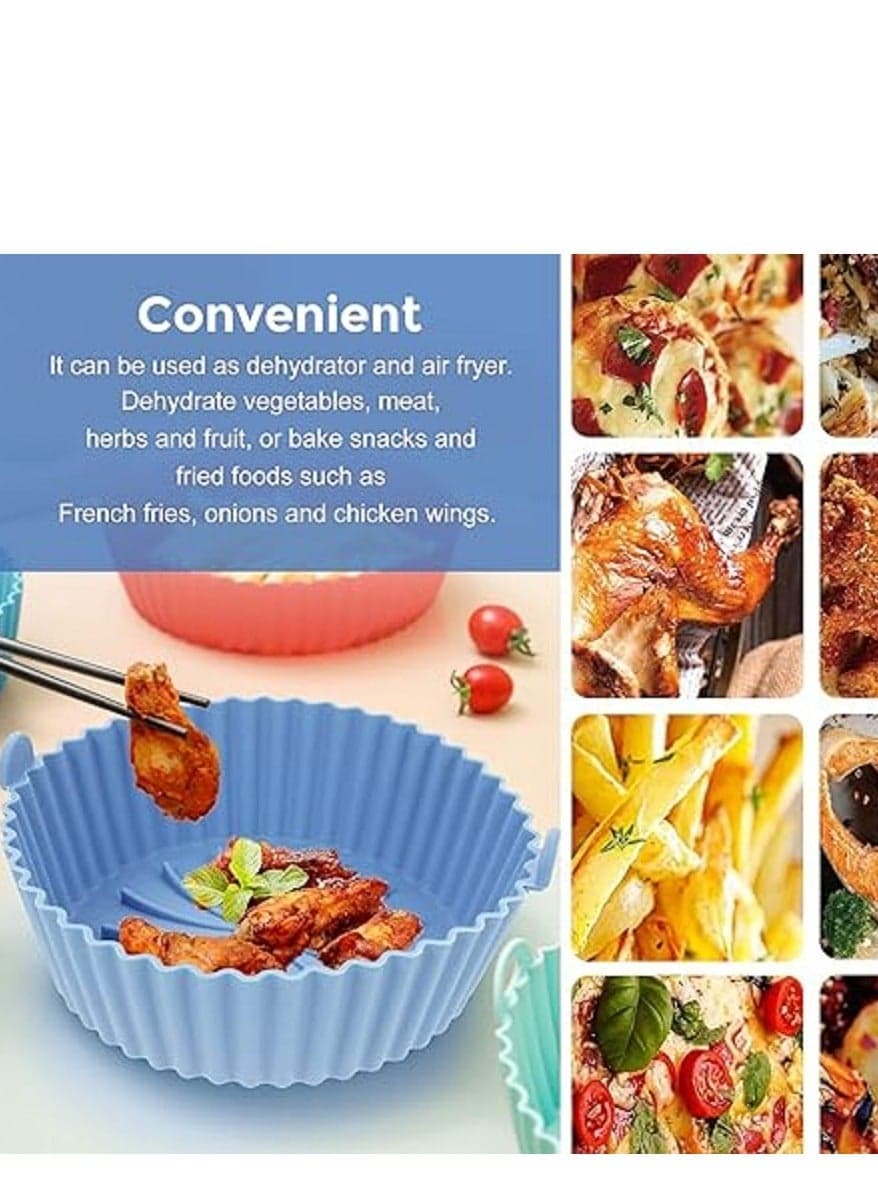 Square silicone liners for frying pan Multi colour Grilling Pans (٧)