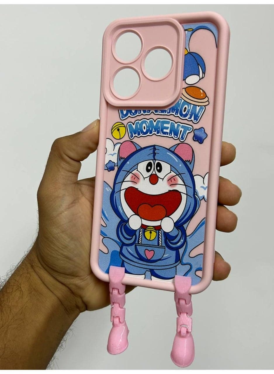 New Cartoon Design Doraemon Back Cover for Realme C61 - C63 (3)