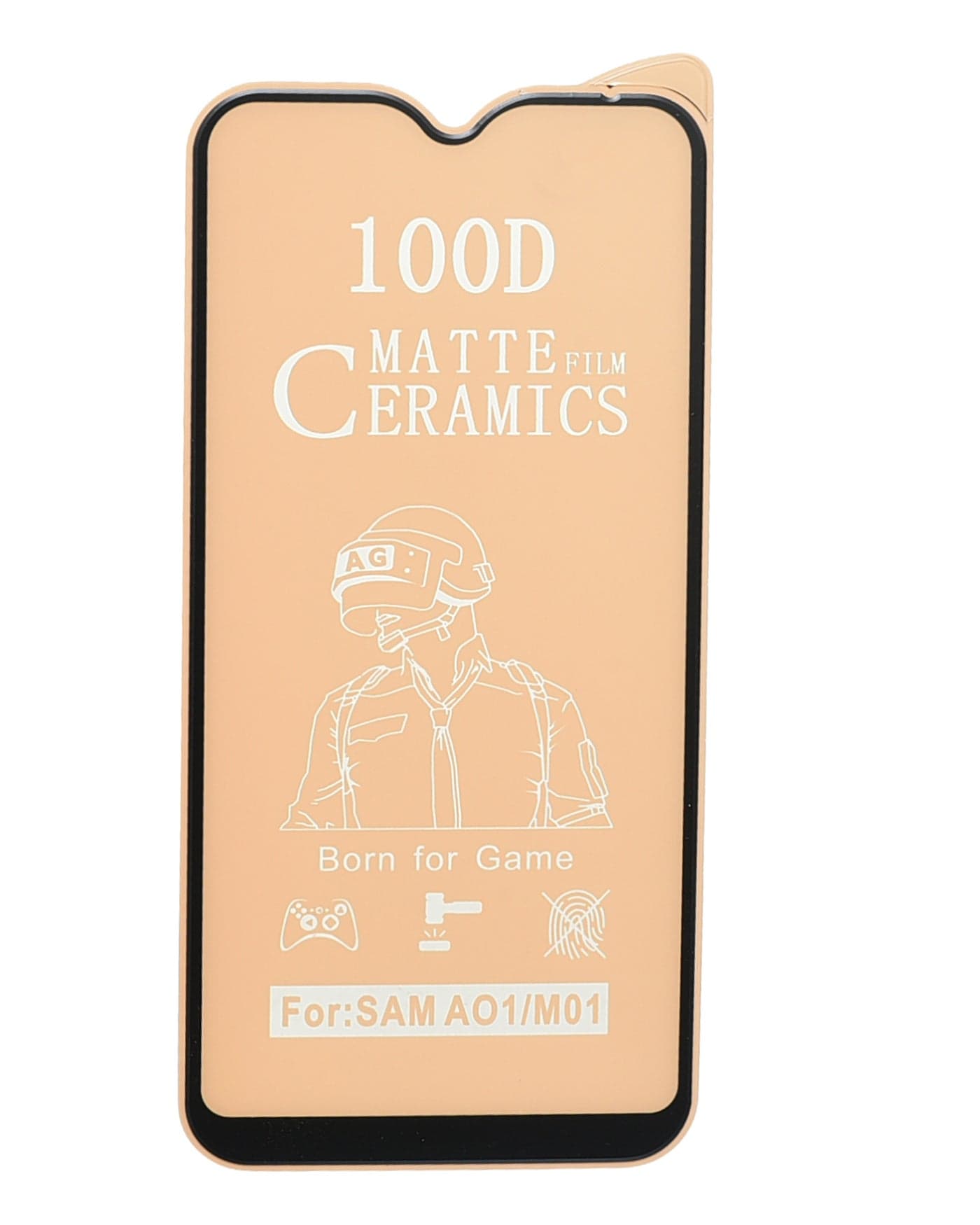 100D Matte Ceramic Screen Protector for Samsung Galaxy A01 \ Samsung Galaxy M01 - Clear Cases & Covers