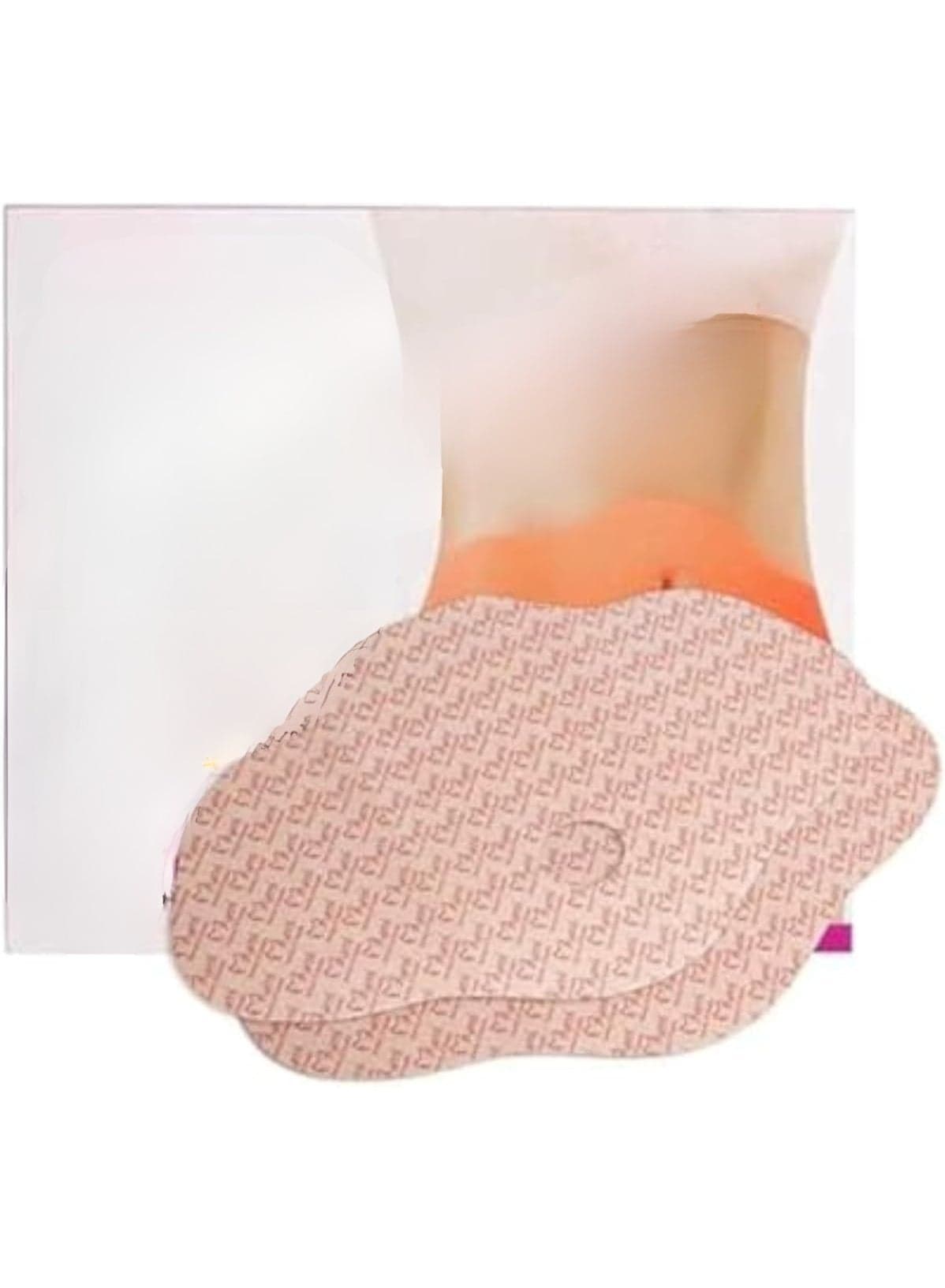 Abdominal Body Patches, Pack of 5 Adhesive Belly Care Patches for Daily Use Adhesive Heat Patches