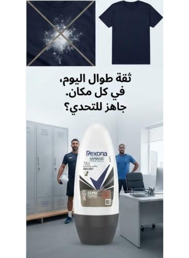 Rexona Roll On Women Advanced Clear Dry Black & White 50ML (Packaging may vary) Deodorants & Antiperspirants (5)