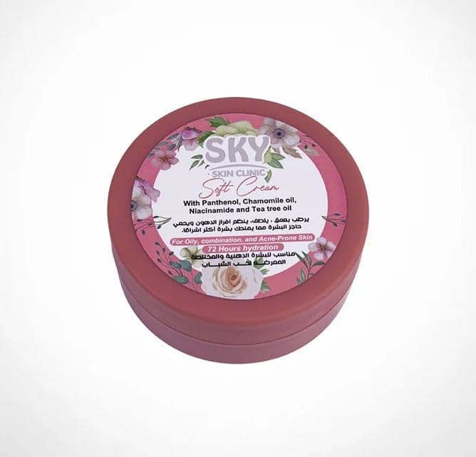 Sky Skin Clinic Soft Moisturizing Cream for Oily and Combination Skin 150g Face Moisturizers