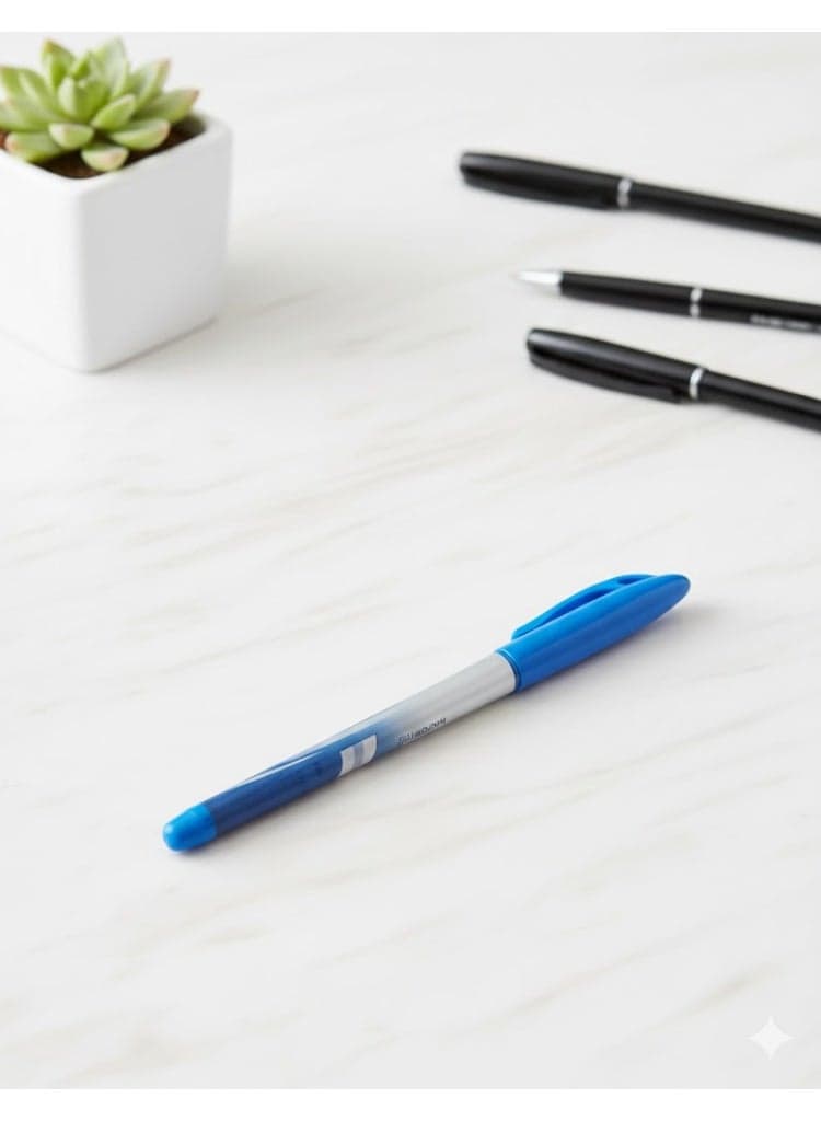 Writing Pen blue – Ultra-Smooth Ink for Comfortable and Clear Writing Ballpoint Pens (2)
