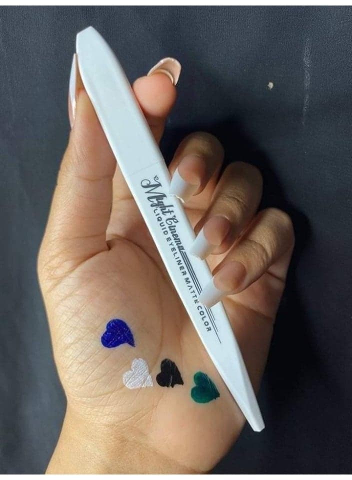 Might Cinema Matte Liquid Eyeliner White 1g Model 1309 (4)
