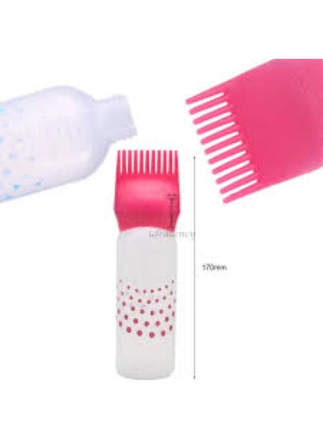 Oil Hair Root Comb Applicator Bottle is perfect for accurate application of hair dye and oil, ensuring a seamless coloring experience at home or in the salon. 1pcs Hair Care Accessories (3)