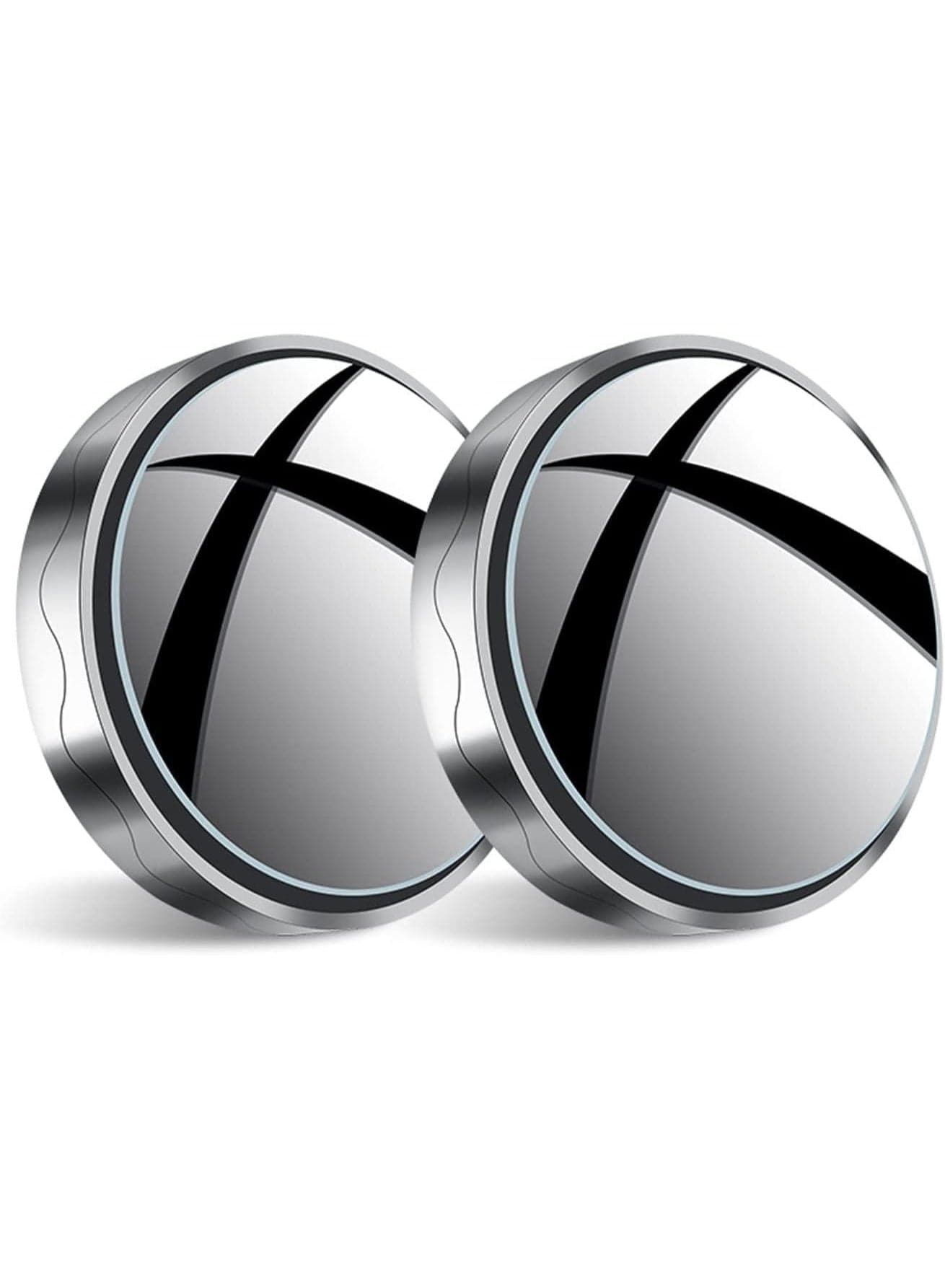 Two car side mirrors with blind spot monitoring, car side mirrors, car rearview mirror accessories, 360-degree rotating suction for cars, SUVs, vans and trucks. Rear View Mirrors (2)