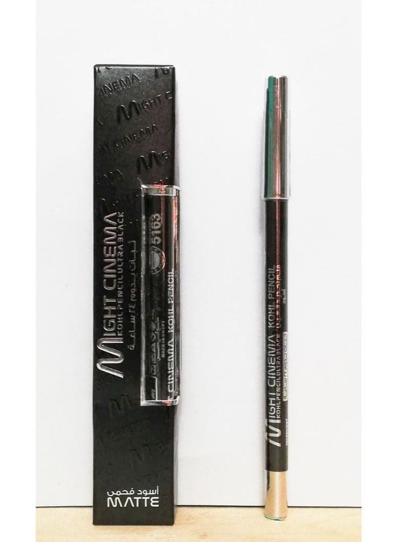 Might Cinema Ultra Black Eyeliner Pencil Model 5163 (4)