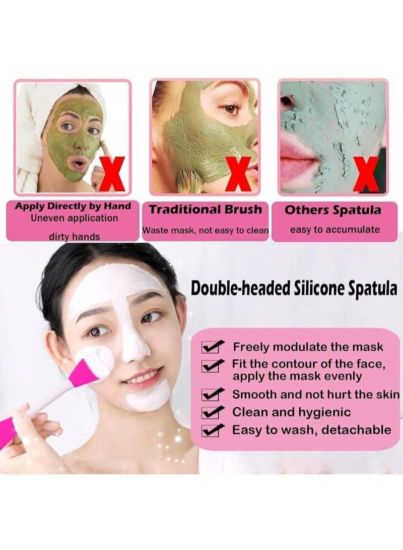 Bear Shape Silicone Face Wash Brush – Gentle Deep Cleansing & Easy Mask Application Tool for Smooth Skin (٧)