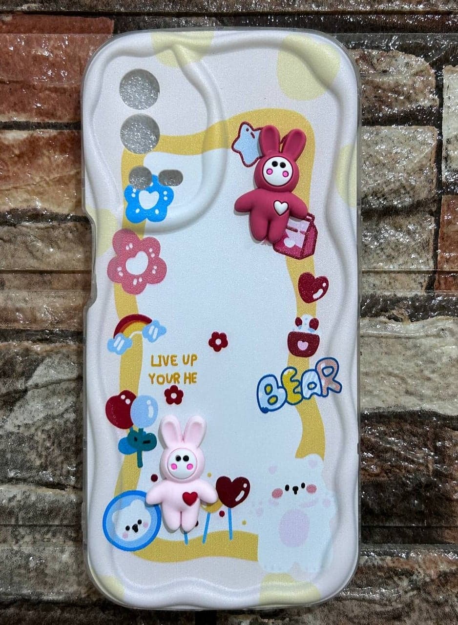 Back Cover Compatible With Phone Oppo A55 4G - Multi Color 106