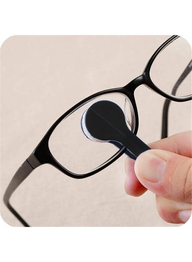 2-in-1 Smart Glasses Cleaner (Magnetic Brush + Microfiber) - Precision lens cleaning accessories for dust and fingerprints - Portable design with bag clip - Ultra-soft bristles to protect luxury glasses from scratches - Essential accessory for sunglasses - Available in several colors - (2 pieces) Squeegees (٧)