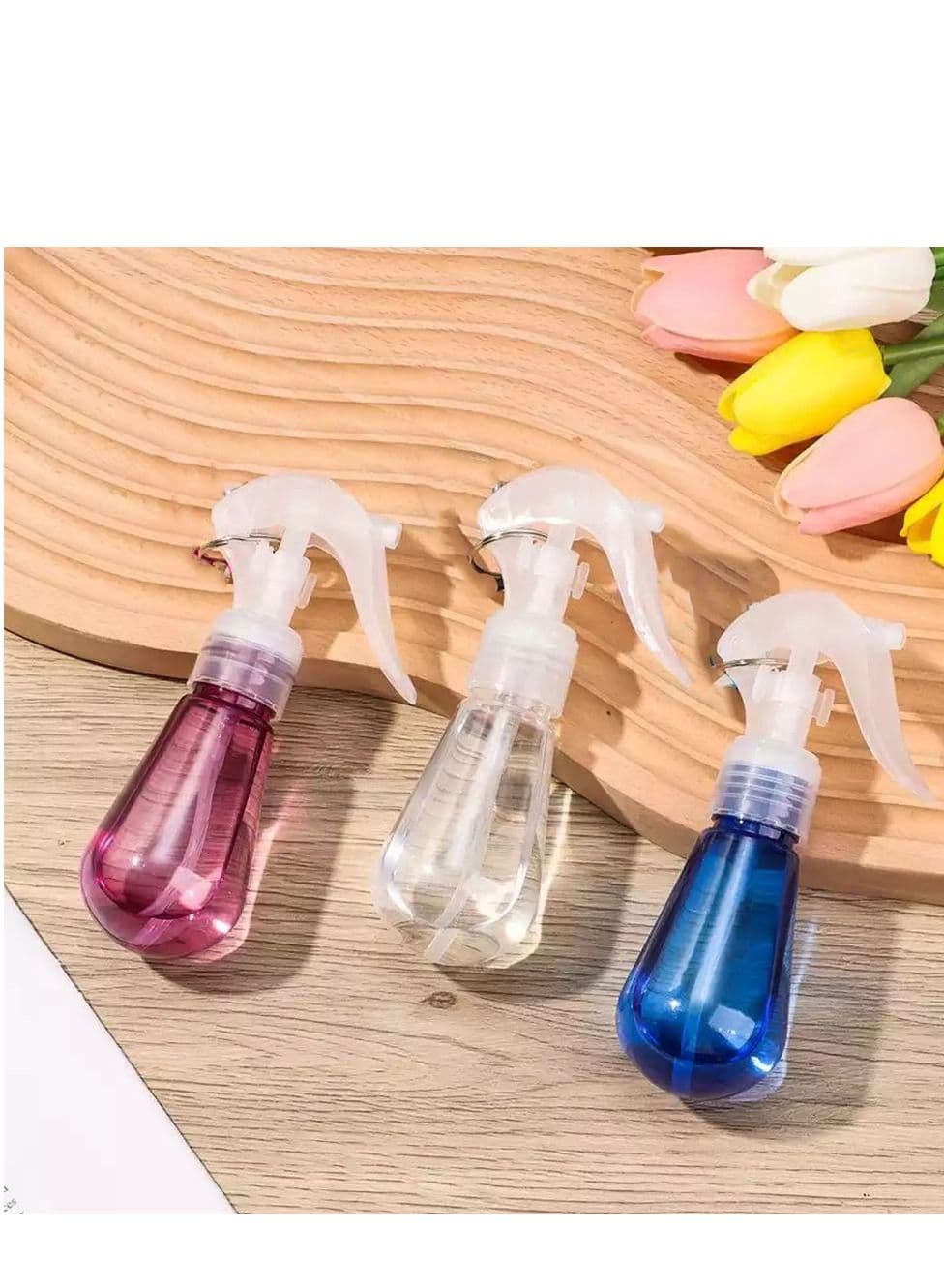 60ml Spray Bottle Travel Refillable Portable Bottles Essential Oil Atomizer Liquid Perfume Sprayer- Green Face Steamers (٣)