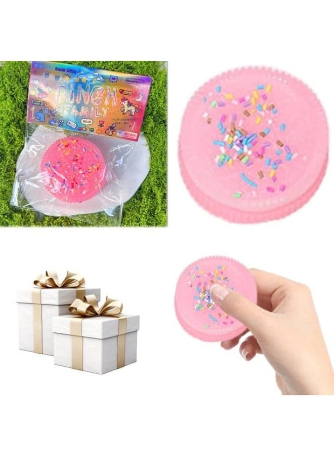 Oreo Squishy Stress Relief Toy | Cream Biscuit Squishy | Colorful Cookie Squishy Toy | Cute Mini Stress Reliever | Soft & Slow Rising Cookie Toy | Mini Cream Biscuit Squishy | Kawaii Cookie Squishy Keychain
