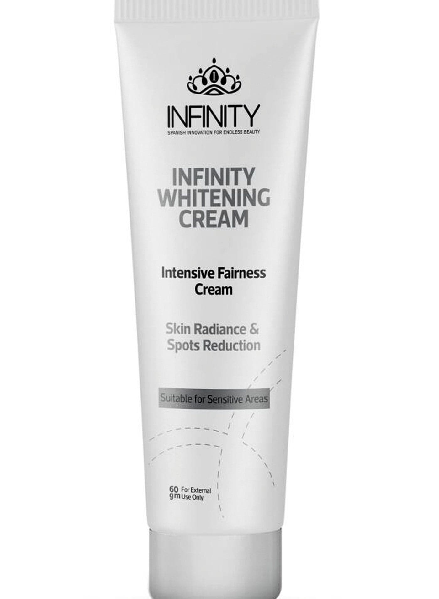 Infinity Whitening Cream Skin Radiance & Spots Reduction 60GM (Packaging may vary)