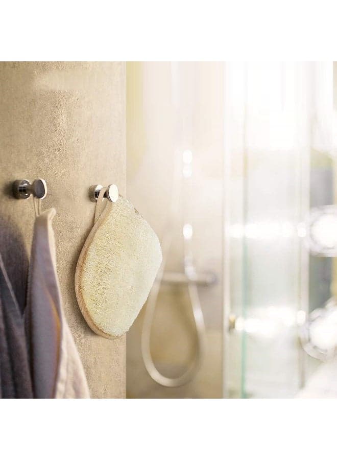 gloves loofah made from natural loofah and premium soft massage fabric Body Brushes (3)