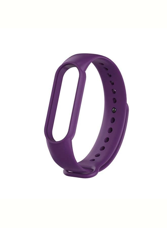 Replacement Silicone Band Strap For Xiaomi Mi 5/6 Purple Fitness Tracker Bands