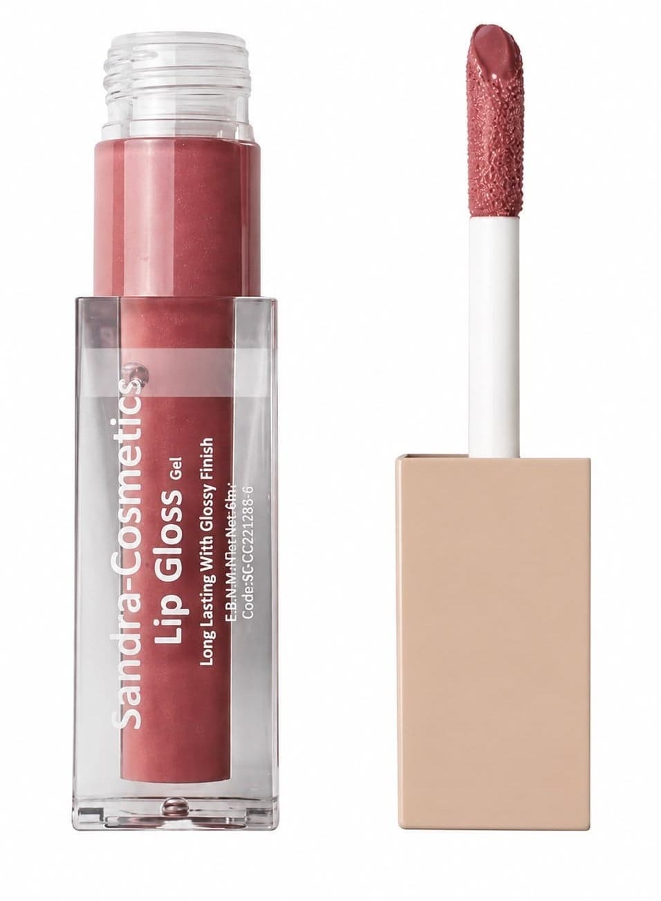 Sandra Lip Gloss Gel Long lasting No.107