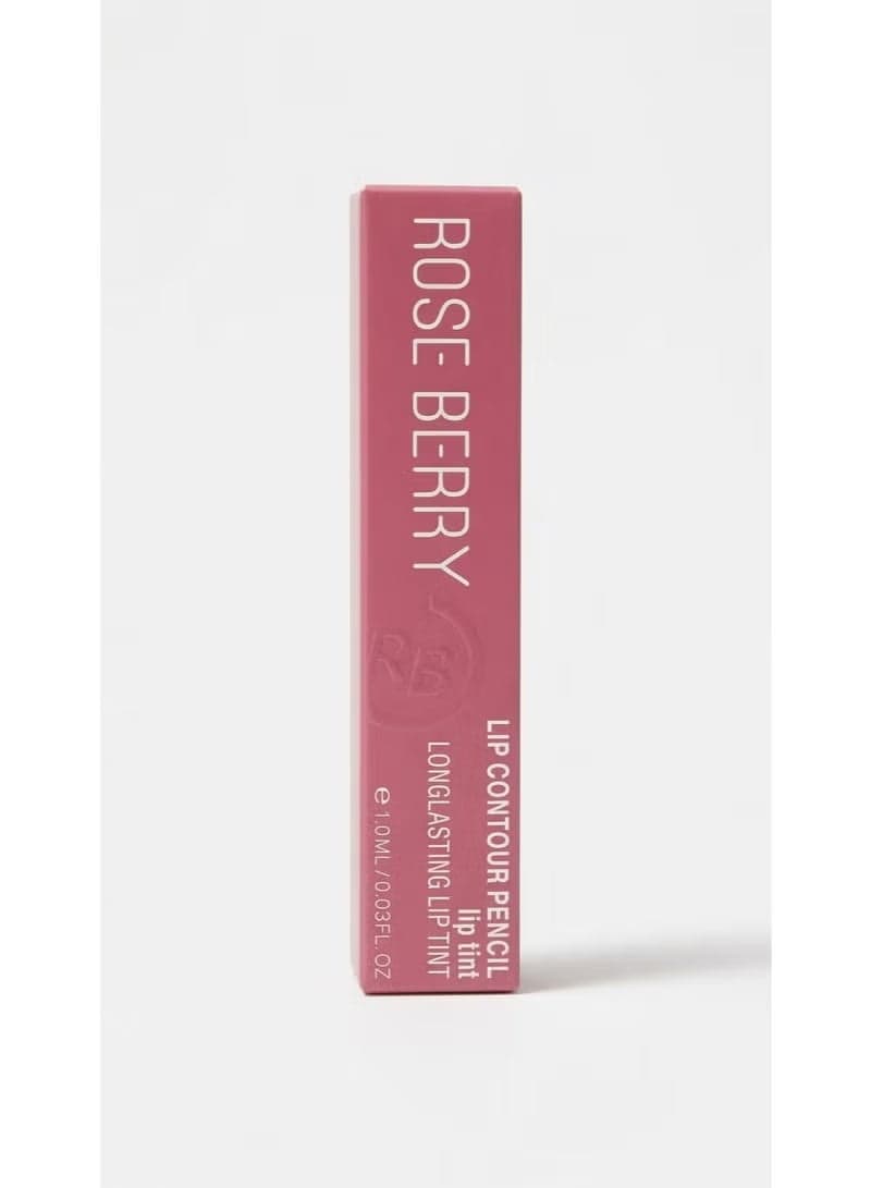 LIP CONTOUR PENCIL - lip tint LONGLASTING LIP TINT 1ml - Shade L02 Lip Liners (٢)