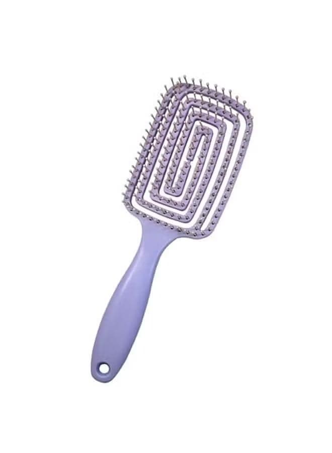 Curved Vent Hair Brush, Anti Static Detangling nylon Massage Brushes, Blow Dryer Brush Hairdressing Styling Tools