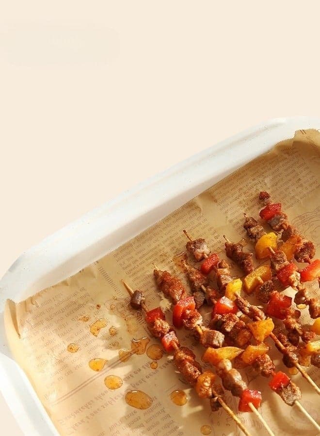 Baking Parchment Paper Roll for Oven and Air Fryer 5M × 30CM– Heavy Duty Non Stick Heat Resistant Cooking Paper Up to 230°C – Food Safe Baking Roasting Grilling Paper for Pastries Pizza Cookies and Sandwich Wrapping – Easy Clean Kitchen Essential for Everyday Cooking Use (3)