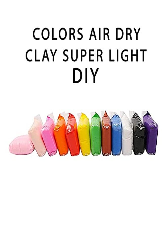 COLLECTIVEMED® Colorful Modelling Bouncing Clay Set for Learning with Fun Art Clay (Pack of 1) Clay & Dough