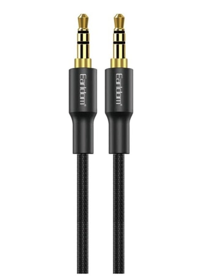 Earldom AUX33 Stereo Audio Cable, 3.5mm to 3.5mm Port, 1 Meter Long. Data Cables
