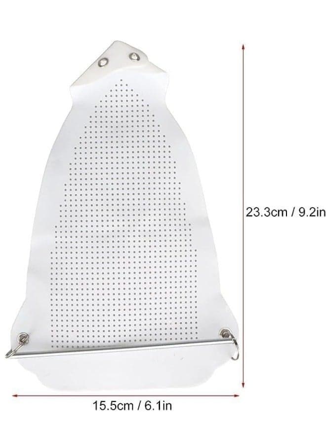 Ironing Board Cover, Ironing Board Protective Cover Elastic Clothes Protector Sized to Prevent Burning, Makoh Cover (White) (٥)