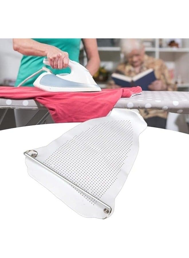Ironing Board Cover, Ironing Board Protective Cover Elastic Clothes Protector Sized to Prevent Burning, Makoh Cover (White) (٦)