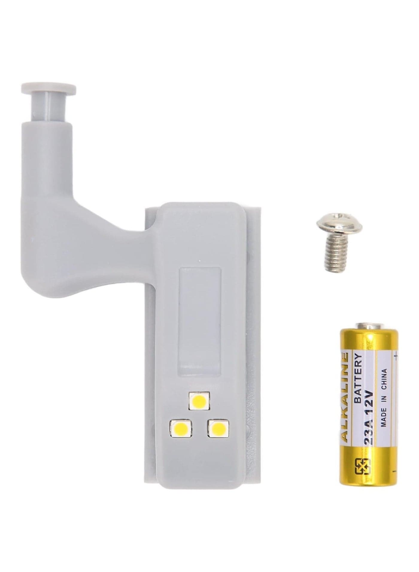 LED Cabinet Light Auto Turn On Cabinet Light,Interior Cabinet Lighting Fixture on Interior Hinges for Cupboard/Bedroom/Wardrobe/Kitchen/Bathroom (٤)