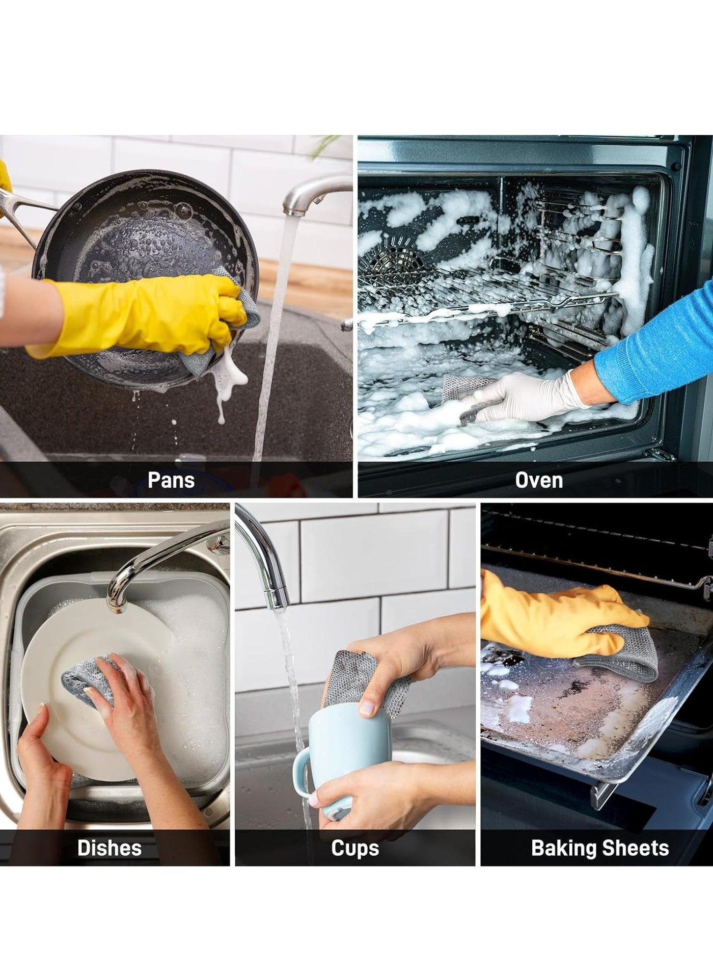 1pc Multi-Purpose Rough Dishwashing Sponge (4)