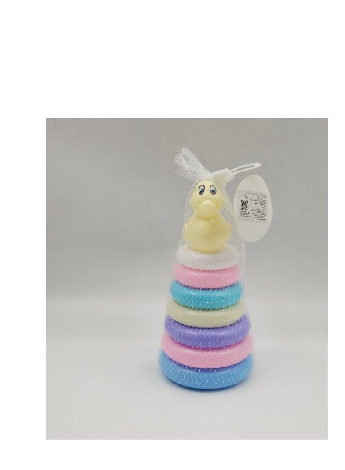 7 Plastic Ring Column With Duck Stacking And Arranging Game Rings For Children Stacking & Nesting Toys (3)