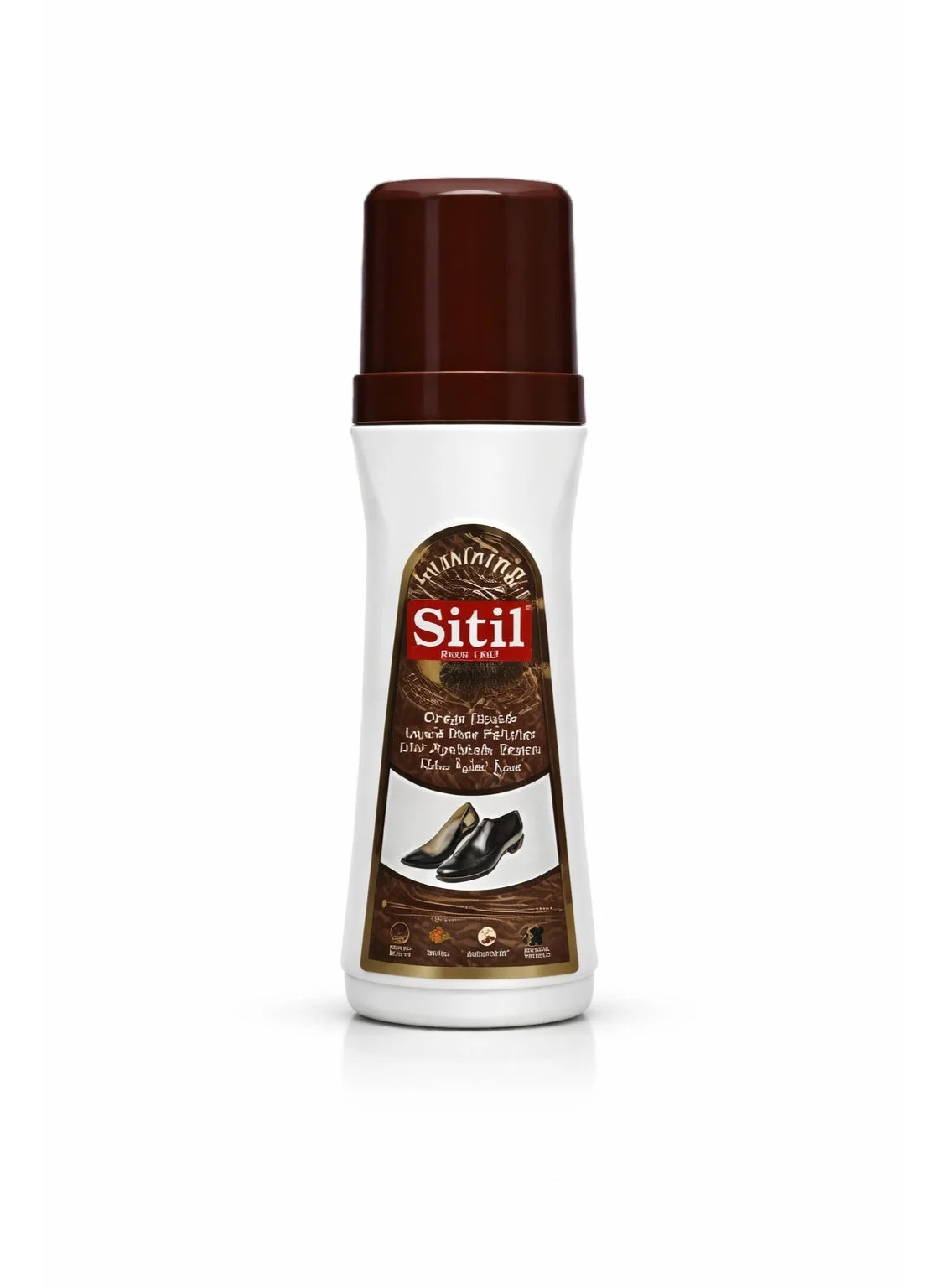 Sitil Self Shining Liquid Shoe Polish - 80 Ml Brown Women's Shoe Care & Accessories