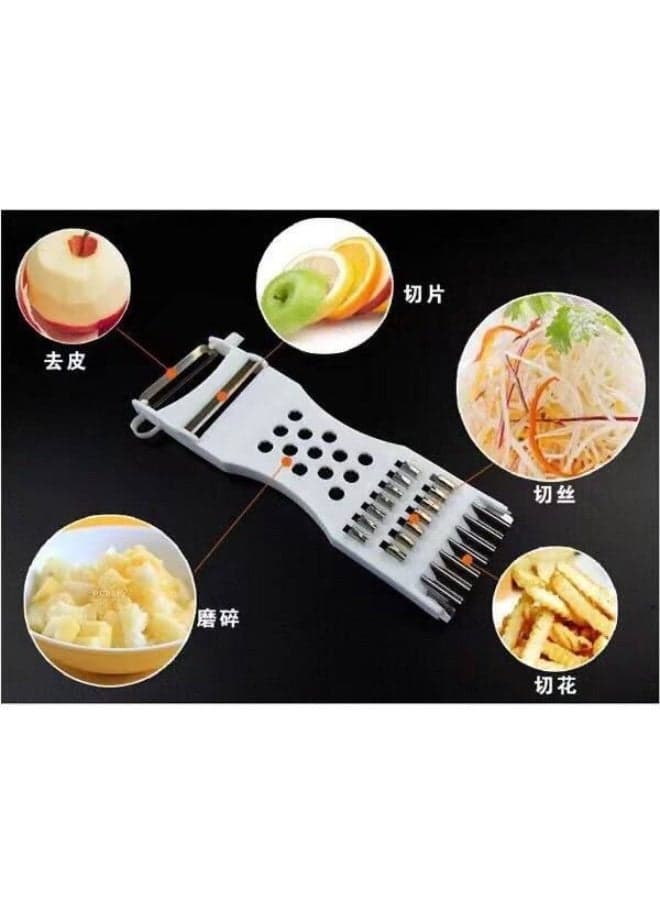 Vegetable peeler, cheese grater, vegetable and potato grater 2 pieces (٢)