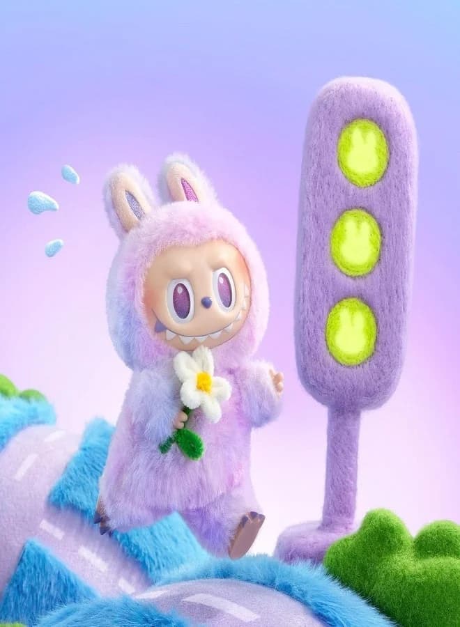 The Monsters Labubu Big into Energy Series-Vinyl Plush Pendant Blind Box, Blind Box Figures, Random Design Action Figures Collectible Toys Home Decorations, Single Box Baby Dolls (٣)