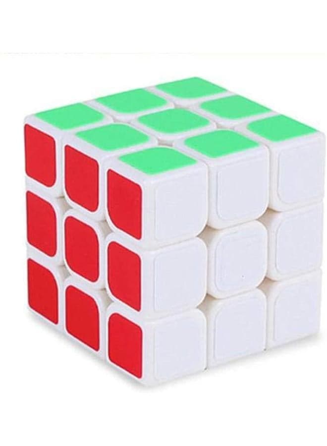 3x3 Third-order Special competition rubiks cube Frosted white background Brain Teasers