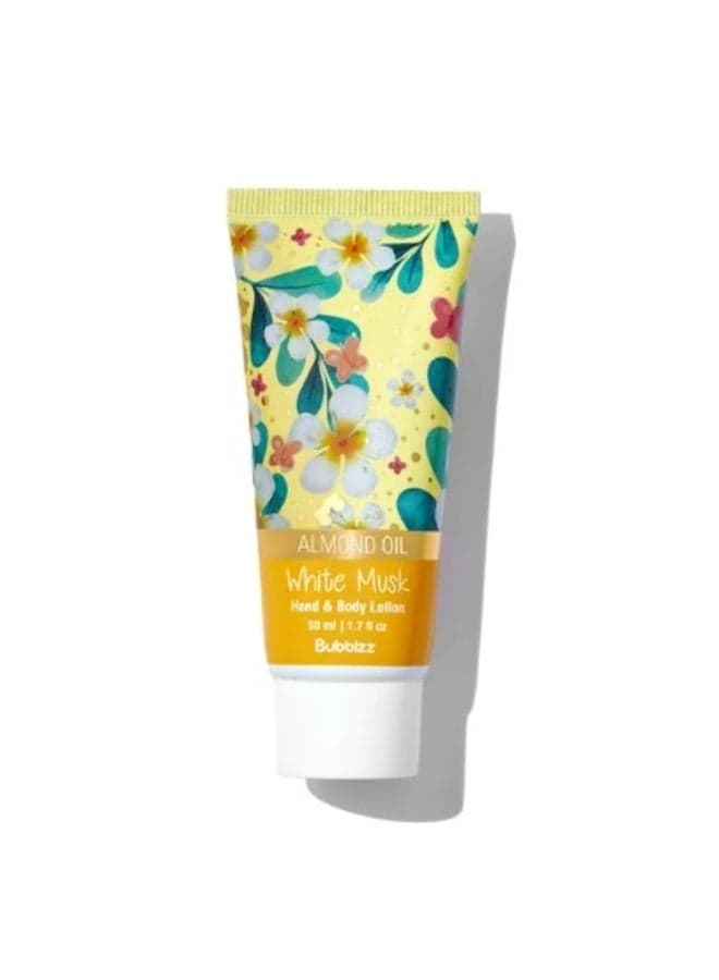 Bubblzz White Musk Hand & Body Lotion 50 Ml Body Lotions & Creams