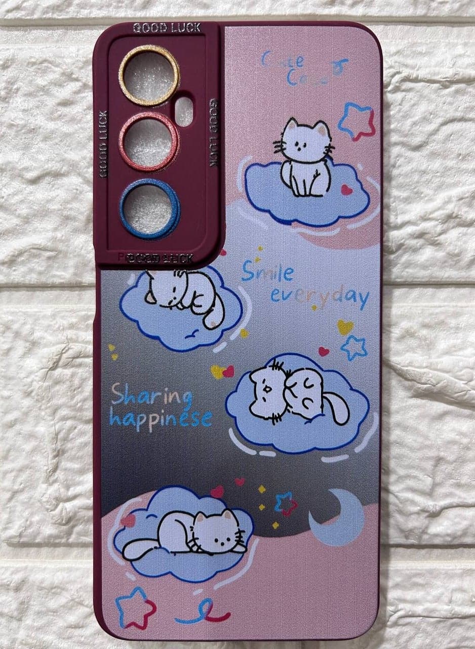 Back Cover Compatible With Phone Realme C65 4G - Multi Color 358