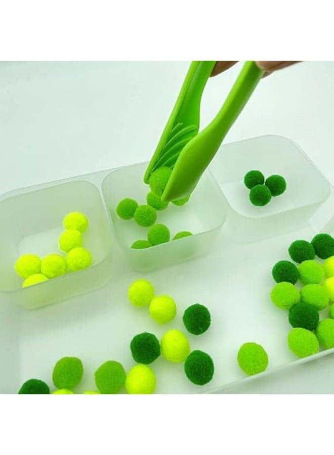 3 Pieces Kitchen Plastic Tongs Cooking Tongs Serving Tongs Multifunction (10)