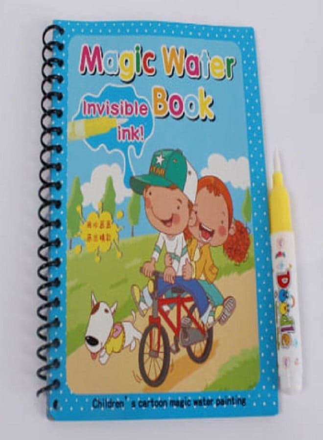 Magic coloring book with water - no mess no stains - fun and educational multiple graphics - boys and girls Drawing & Painting Supplies