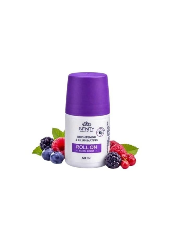 Infinity Brightening & Illuminating Roll-On - Berry Scent 50ml Deodorants & Antiperspirants